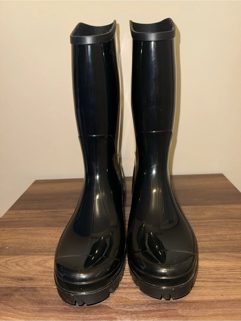 Columbia Black tall rain boots women’s size 10